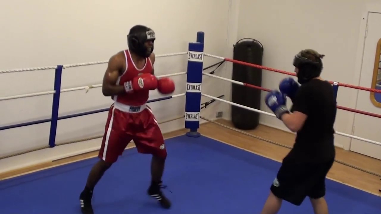 Sparring with Green Hill boxing gloves YouTube