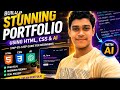 How to make portfolio in 2026 | Best for Best | in Hindi￼