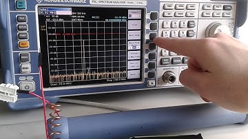 Spectrum Analyzer settings for FM transmitters