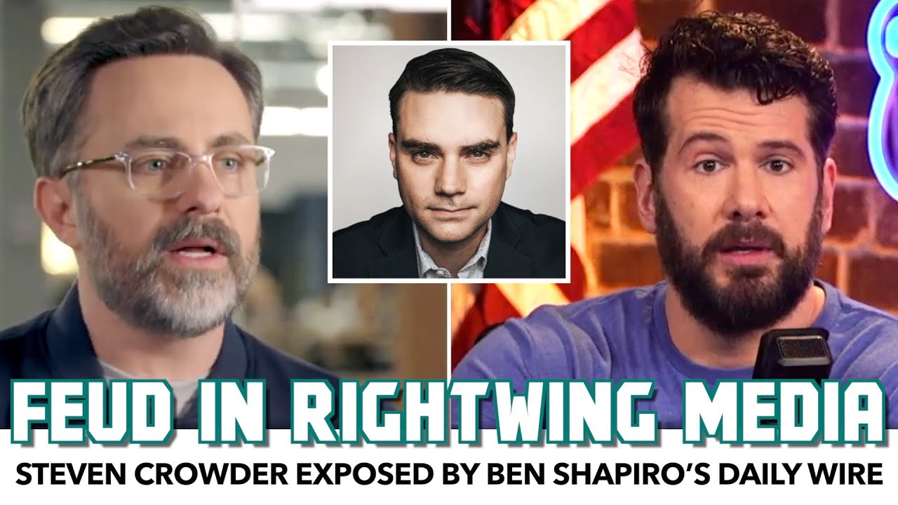 Rightwing Infighting: Steven Crowder Exposed By Ben Shapiro's Daily Wire