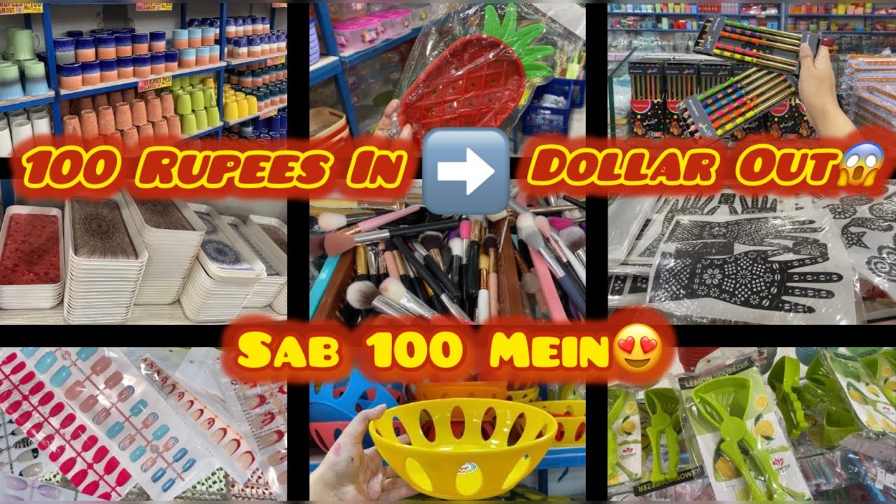 Unbelievable!😍 SAB 100 Mein😱| 100 Rupees Store Tour | Daraz vs Local Prices 