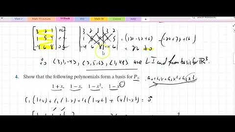 4.5 Coordinates and Basis