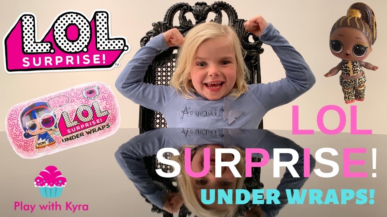 LOL SURPRISE Under wraps opening! (series 4 wave 2) leopard print  - LOL