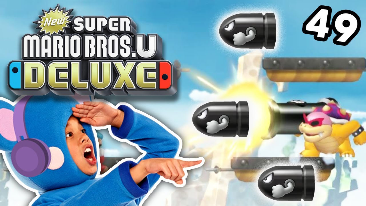 New Super Mario Bros. U Deluxe | EP49 | Mother Goose Club Let's Play