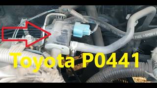 Explaining Toyota P0441 Code: Evaporative Emission Control System Incorrect Purge Flow