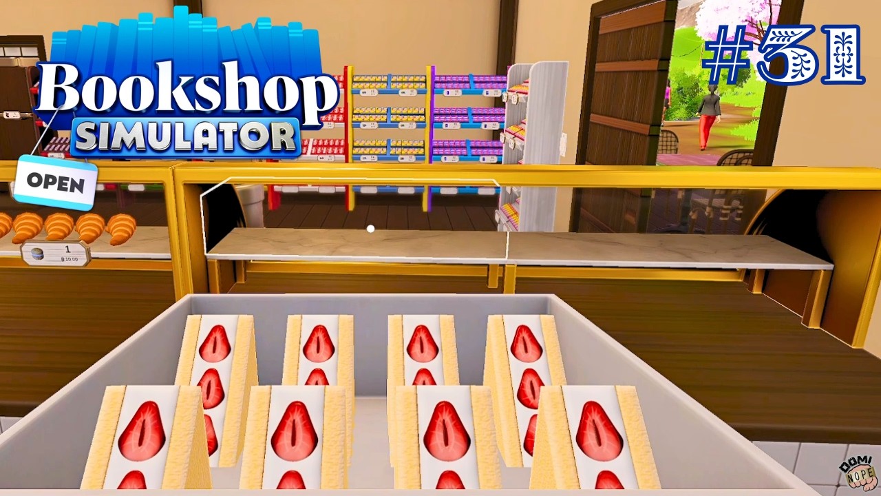 Lecker schmecker Fruchtsandwiches 🍓 📚 #31 | Bookshop Simulator | Live Let’s Play