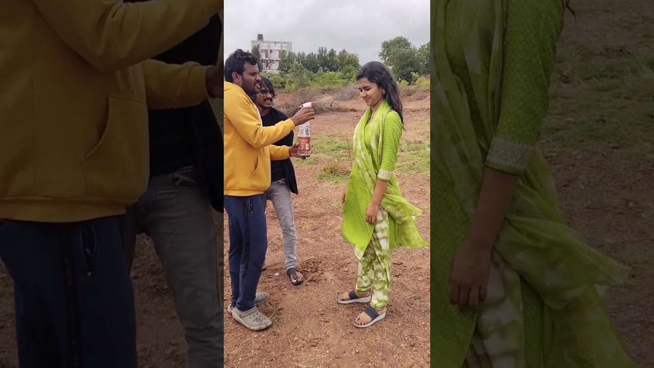 LASYA SMILY IN SONG SHOOT  