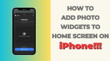 iOS 26: How to Add Photos Widget on iPhone Home Screen