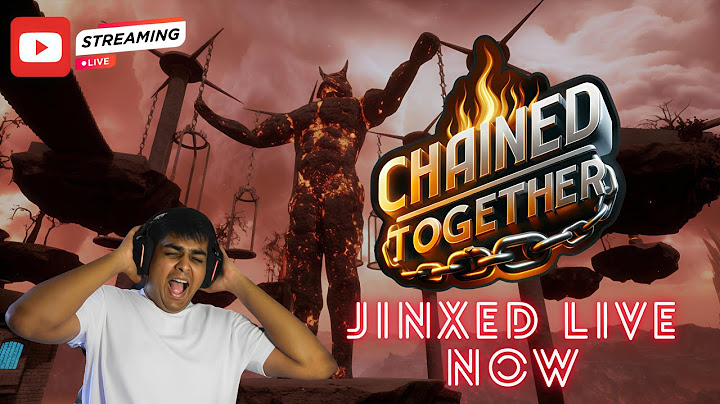 CLIMBING TO THE TOP, BUT WE'RE CHAINED TOGETHER