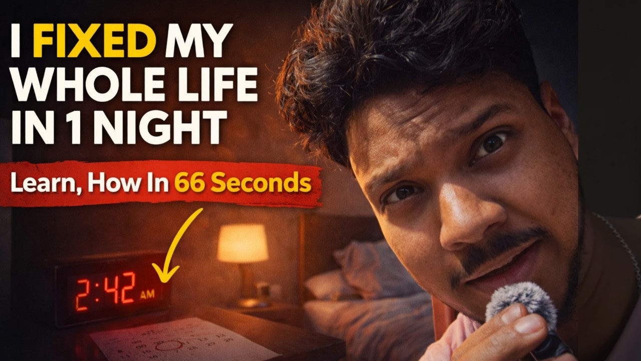 I FIXED My Whole Life In 1 Night Learn, How In 66 Seconds - YouTube