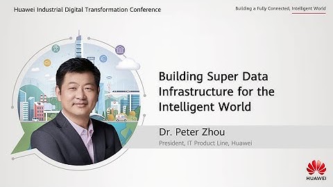 Building Super Data Infrastructure for the Intelligent World Peter Zhou