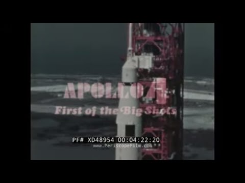 “ APOLLO 4 – FIRST OF THE BIG SHOTS ” 1967 NASA APOLLO PROGRAM   SATURN V TEST LAUNCH  XD48954