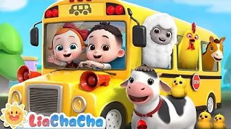 Wheels on the Bus | Popular Nursery Rhyme with Actions π Wheels on the Bus | Popular Nursery Rhyme with Actions π
