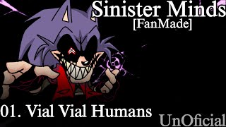 Lord X - Vial Vial Humans (lyrical video) Sinister Minds FANMADE Short Song