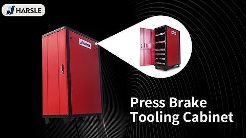 HARSLE CNC and NC Press Brake Tooling Productivity Cabinet
