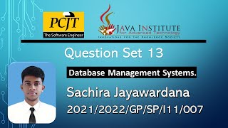 Question set 13 | Creating an ER diagram related to a given problem using MySQL Workbench #mysql