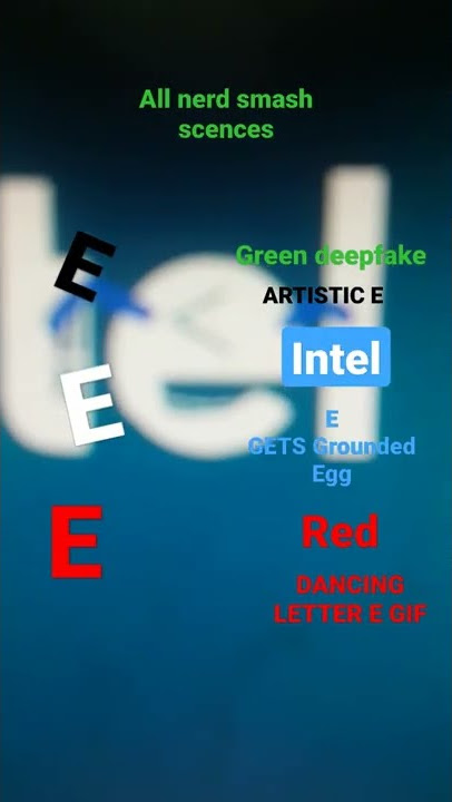 NERD smash all scences ARTISTIC E EGG E GETS GROUNDED LETTER E GIF No AEL Projects