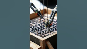 Automated Rebar Tying: Next-Gen Construction Tech! 🏗️