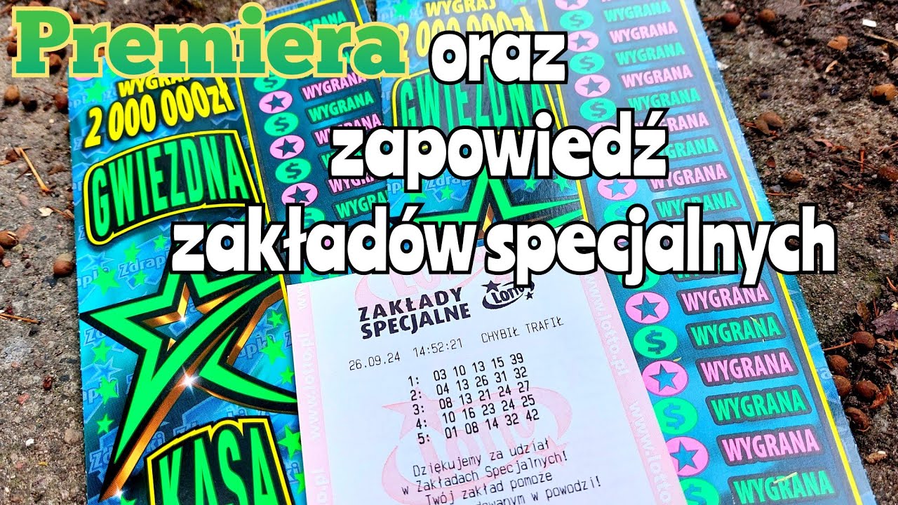 Premiera ⭐️Gwiezdna Kasa⭐️ oraz zapowiedź zakładów specjalnych.