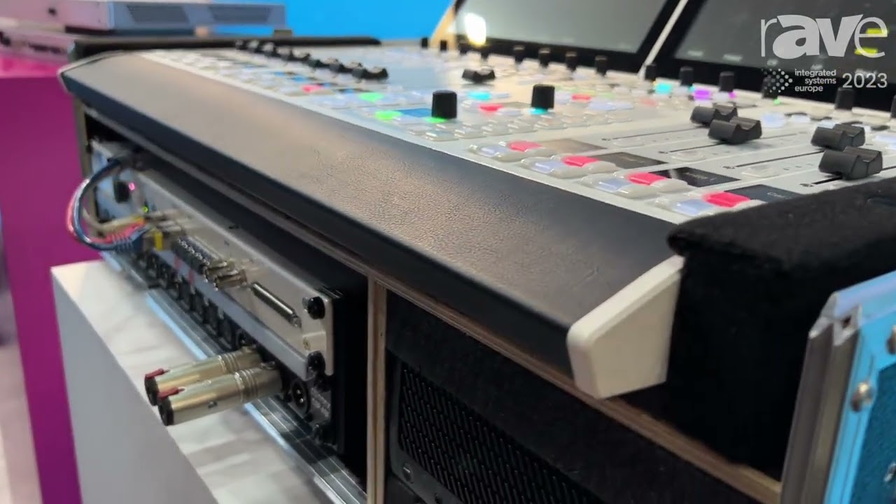 ISE 2023: Lawo Shows Off the Modular Diamond News Radio Console for Broadcast and Radio Production