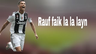 Cristiano Ronaldo Rauf faik la la layn Resimi