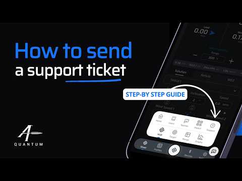 Submitting a Support Ticket in AB Quantum™