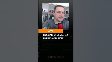 TDD com MockMvc no Spring com Java