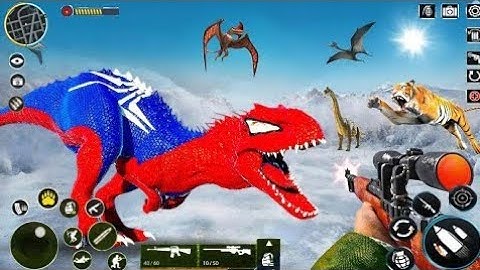 Dinosaur Hunter Game – Best Dinosaur Game – Android Gameplay