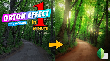 Create ORTON EFFECT in ONE Minute on Mobile | SNAPSEED TUTORIAL | Android | iPhone