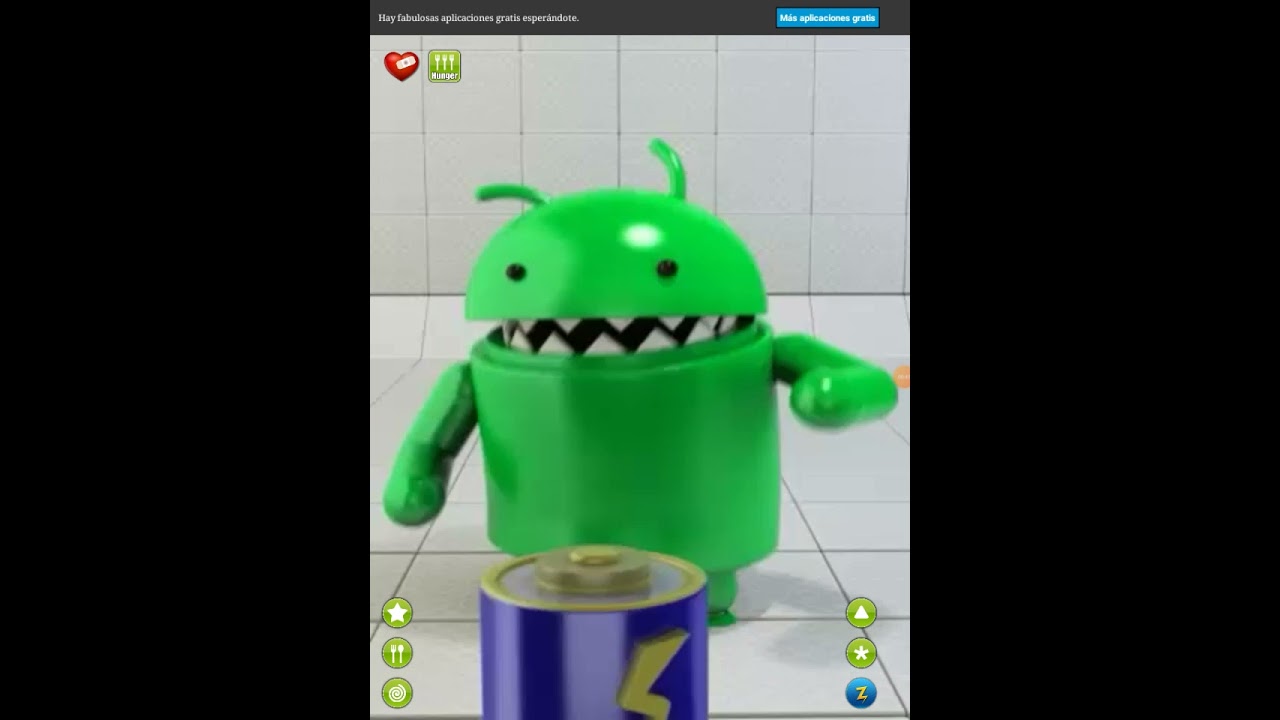 hola chicos! hoy grabe en mi pantalla descargen talking droid 5.0.7 juegen sin conection porfavor