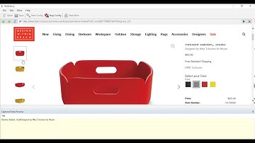 Scraping Images from dwr.com using Webharvy | Edit Start URL |Scraping all similar images