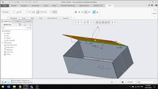 Sheet Metal Parts | Creo  Tutorial