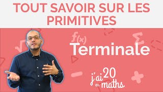 Tout savoir sur les primitives - Terminale Maths Spécialité et Maths Complémentaires