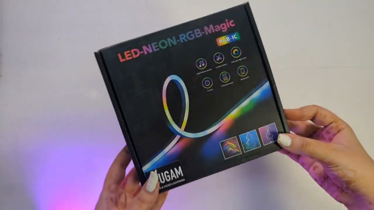 Neon RGB Led Strip Light 5m – Usb Waterproof Ip67, Bt App Remote