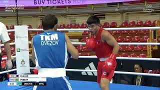 Carlo Paalam (PHI) vs. Shukur Ovezov (TKM) World Olympic Qualifiers 2024 (57kg)