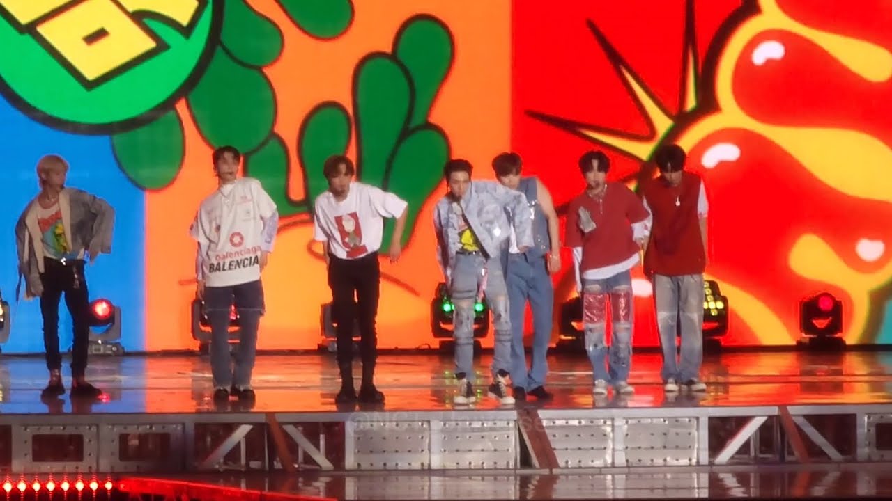 230826 NCT DREAM - 맛 (Hot Sauce) | NCT NATION 엔시티네이션 단체콘 엔시티드림 폰카 직캠 fancam 마크 런쥔 제노 해찬 재민 천러 지성