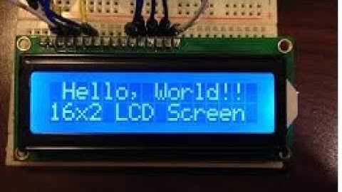 LCD Display Arduino  | How to use LCD Display | LCD වලින් වැඩ කරමු | lcd display arduino | Tinkercad