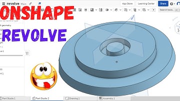 Onshape revolve tutorial | Onshape revolve tool
