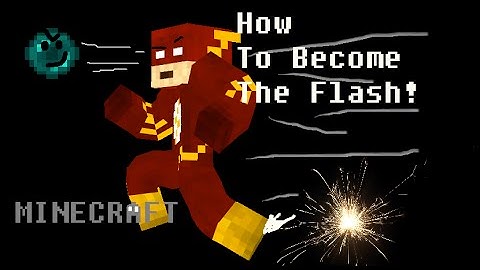 How to become The Flash in minecraft without mods!