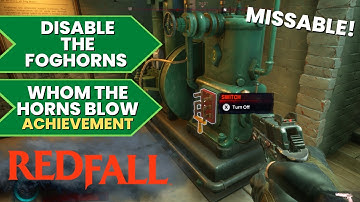 Ask Not For Whom The Horns Blow (Missable #6 in Redfall Commons) Achievement - Redfall