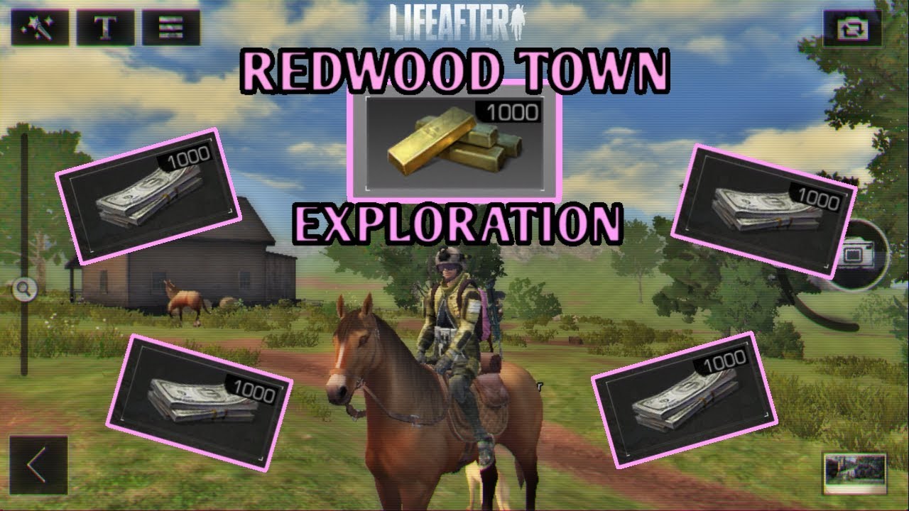 Redwood Town Exploration | LIFEAFTER GAME