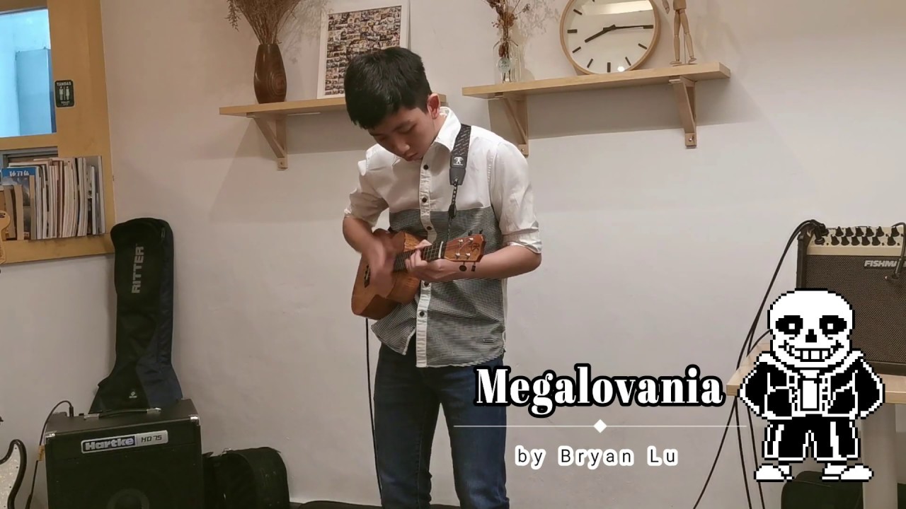Undertale - Megalovania Ukulele Instrumental Cover by Bryan Lu