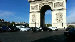 Paris | Arc de Triomphe | Time-Lapse Traffic