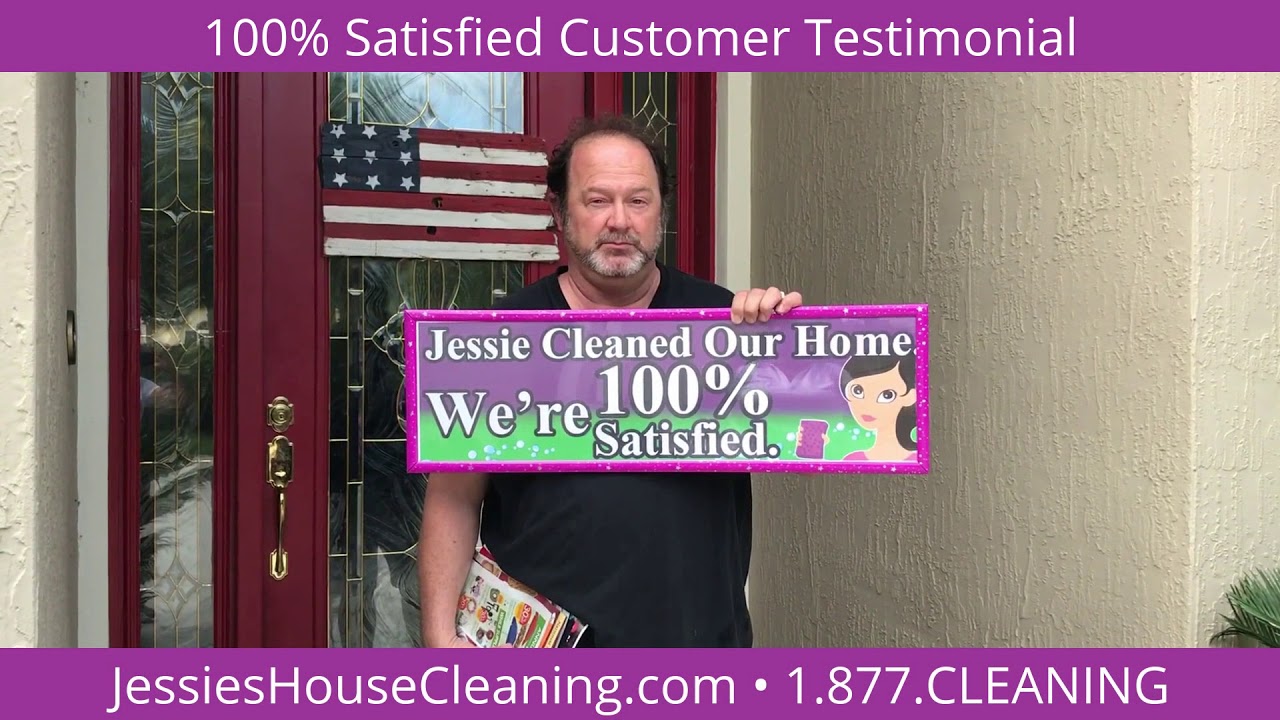 House Cleaning Jacksonville FL Reviews Jessie's House & Carpet Cleaning 1.877.CLEANING YouTube