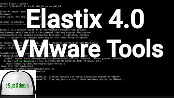 How to Install VMware Tools in Elastix 4.0 IP PBX | SysAdmin [HD]