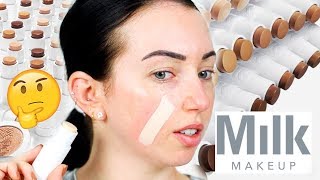 MILK MAKEUP FLEX STICK FOUNDATION {First Impression Review & Demo + 10 HR WEAR TEST}