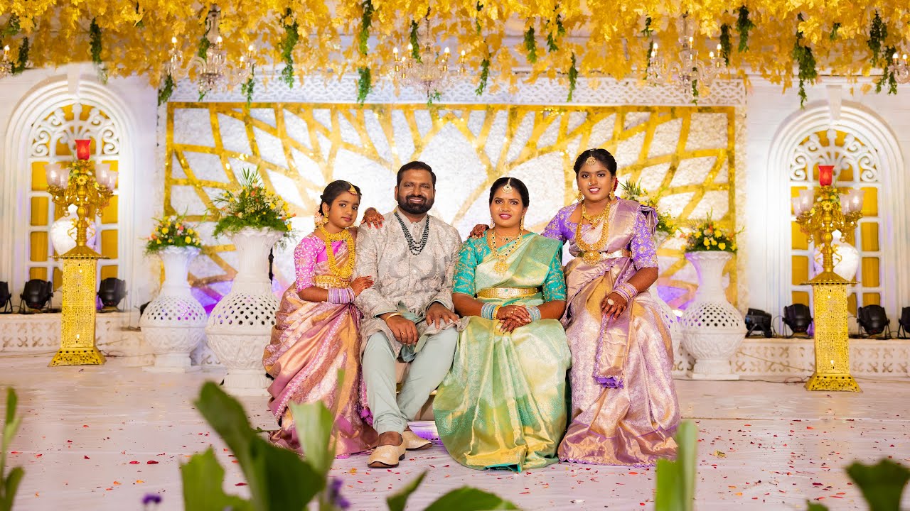 Saree Ceremony of Himani Reddy & Sowmika Reddy Santosh Reddy Alivelu ...