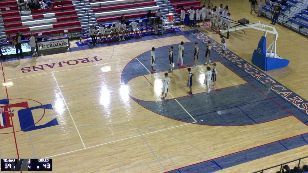 Fountain-Fort vs Pine Creek High School Boys' High School Basketball