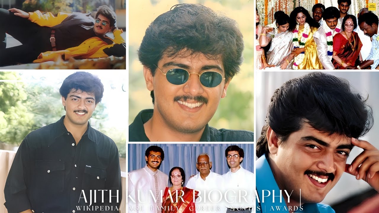 Ajith Kumar Biography | Wikipedia | Age | Family | Career | Movies | Awards 