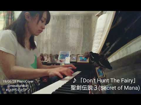 【Piano Cover】聖剣伝説３(Secret of Mana)/「Don't Hunt the Fairy」【ピアノで弾いてみた】